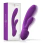 Preview: Purple vibrator with packaging and USB cable, product name "Luigi" by Intense.