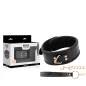 Preview: Premium Vegan Leather Collar – Begme Black Edition