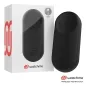 Preview: Black device with plus and minus symbols, next to it packaging with "watchme" logo, AAA battery symbol.