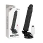 Preview: Realistischer Vibrator Schwarz 21cm | Basecock