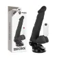 Preview: Beweglicher Vibrator Mit Fernbedienung Schwarz 20cm | Basecock