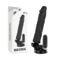 Preview: Realistischer Vibrator Mit Fernbedienung Schwarz 21cm | Basecock
