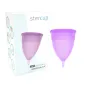 Preview: Menstruations Cup Grösse S Lila – Stercup