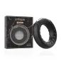 Preview: Schwarzer Ring mit Verpackung, Markenname "anbigud" und Modell "Adriano" auf der Box.