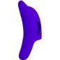 Preview: Delphini Leistungsfähiger Fingerstimulator Dunkelblau | Pretty Love