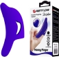 Preview: Delphini Leistungsfähiger Fingerstimulator Dunkelblau | Pretty Love