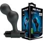 Preview: Vibrierender Analplug Aus Silikon Schwarz | Mr Play