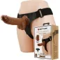 Preview: Harness Briefs Universal Harness Mit Dildo Micheal 20cm Schwarz – Pretty Love