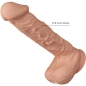 Preview: Schöne Begegnung Bergrisi Realistischer Und Flexibler Dildo 26cm - Fleisch