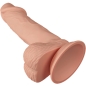 Preview: Schöne Begegnung Zebulon Realistischer Und Flexibler Dildo 19,4cm - Fleisch