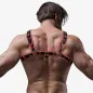 Preview: Brustgeschirr Schwarz / Rot – Fetish Submissive