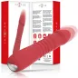 Preview: Roter Vibrator mit Verpackung im Hintergrund, Markenname "intense" sichtbar.