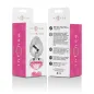 Preview: Aluminum anal plug pink heart L – Intense