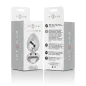 Preview: Weiss Heart Aluminium Analplug M – Intense