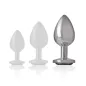 Preview: Weiss Heart Aluminium Anal Plug L – Intense