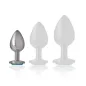 Preview: Anal Plug Metal Aluminum Heart N Blue S – Intense