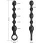 Preview: Analbeads Mit 10 Vibrationen Wiederaufladbar Silikon | Pretty Love