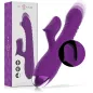 Preview: Purple vibrator with packaging, showing various functions and details such as flexible tips and controls.