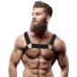 Preview: Verstellbarer Neopren Brust Sportgurt | Fetish Submissive