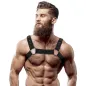 Preview: Verstellbarer Neopren Brust Sportgurt – Fetish Submissive
