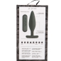Preview: Egon Analplug Vibrierend Schwarz | Je Joue