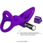 Preview: Vibrator Ring 10 Modes Purple Silicone – Pretty Love