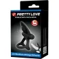 Preview: Vibrating Ring with 10 Modes, Black Silicone – Pretty Love