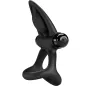 Preview: Vibrating Ring with 10 Modes, Black Silicone – Pretty Love