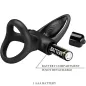 Preview: Vibrating Ring with 10 Modes, Black Silicone – Pretty Love