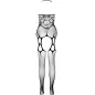 Preview: Eco Collection Bodystocking Bs002 Weiss – Passion