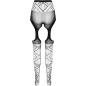 Preview: Eco Collection Bodystocking S005 Weiss – Passion