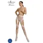 Preview: Eco Collection Bodystocking Eco S005 Weiss – Passion