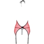 Preview: Peonia Korsett Erotische Linie Rot S/M | Passion