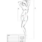 Preview: Bs097 Bodystocking Schwarz Os – Passion