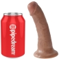 Preview: Realistischer Penis 15cm Karamell | King Cock