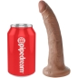 Preview: Realistischer Penis 17,5cm Karamell | King Cock