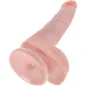 Preview: Realistischer Penis Mit Eier 13,5cm Leicht – King Cock