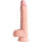Preview: Realistischer Penis Mit Eier 19,4cm Leicht | King Cock
