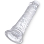 Preview: Realistischer Penis 19,7cm Transparent | King Cock