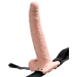 Preview: Verstellbares Gurt Realistischer Penis Mit Wiederaufladbaren Bällen Und Vibrator 23cm | Fetish Fantasy
