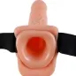 Preview: Harness Penis Mit Hoden 17,8cm – Fetish Fantasy