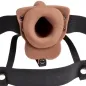Preview: Harness Mit Vibrator Penis & Hoden 15cm – Fetish Fantasy