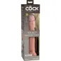 Preview: Realistischer Silikondildo 25,4cm – King Cock