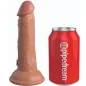 Preview: Realistischer Vibrationsdildo 15,2cm Candy – King Cock