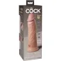 Preview: Realistischer Vibrationsdildo 20,3cm – King Cock