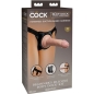 Preview: Verstellbares Gurt Für Anfänger Mit Dildo 15,2cm | King Cock