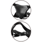 Preview: Deluxe Verstellbares Harness-Kit Ring Mit Hoden & Dildo 20,3cm | King Cock
