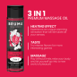 Preview: Premium Massageöl Erdbeere 3 In 1 100ml | Bruma