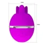 Preview: Gemini Ball Lila Runder Vibrator Aus Silikon – Pretty Love