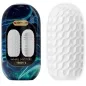 Preview: Packaging and white, textured product with a wave pattern, brand "Pretty Love", model "Whirl Mystery Venus-X".